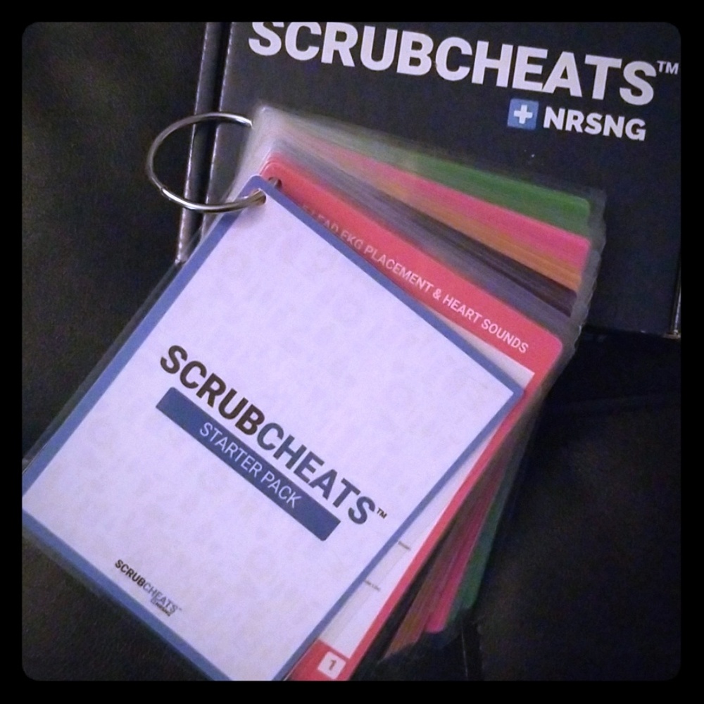 Scrub cheats nursing prep